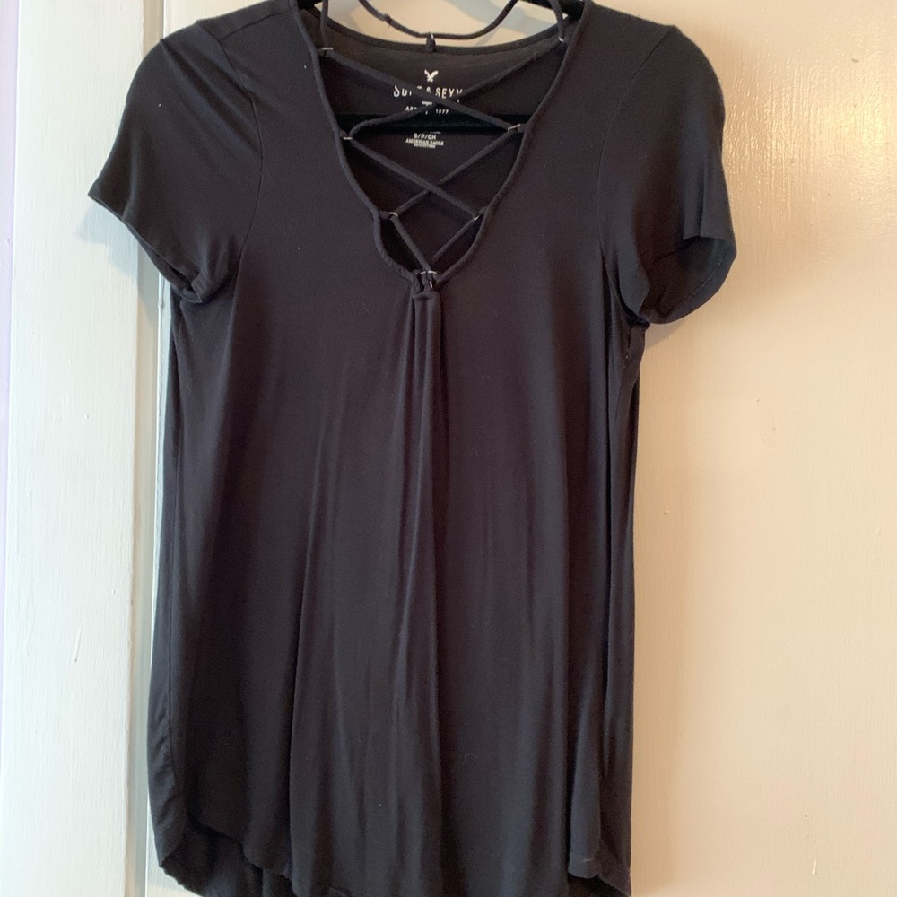 Cross front tshirt